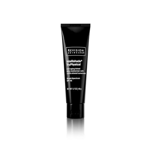 Revision Skincare Intellishade® TruPhysical, Anti Aging Tinted Daily Moisturizer with SPF, Brightening and Protecting with Peptides and Antioxidants, 1.7 oz