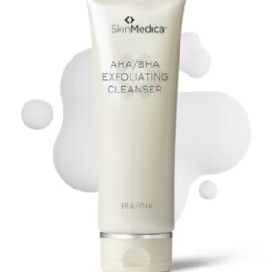 SkinMedica AHA/BHA Exfoliating Cleanser – Gently Scrub Away Dead Skin with Exfoliating Face Wash Cleanser, Improving the Appearance of Skin Tone and Texture, 6 Fl Oz SkinMedica AHA/BHA Exfoliating Cleanser – Gently Scrub Away Dead Skin with Exfoliating Face Wash Cleanser, Improving the Appearance of Skin Tone and Texture, 6 Fl Oz
