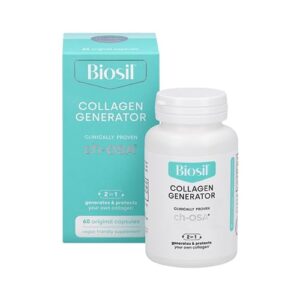 Biosil Collagen Generator – 60 Original Capsules – with Patented ch-OSA Complex – Generates & Protects Your Own Collagen – GMO Free – 30-Day Supply Biosil Collagen Generator – 60 Original Capsules – with Patented ch-OSA Complex – Generates & Protects Your Own Collagen – GMO Free – 30-Day Supply
