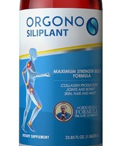 Orgono Siliplant | Vegan Collagen Booster | Supports Healthy Collagen and Elastin Production for Joint & Bone Support, Glowing Skin, Strong Hair & Nails. 66 Servings. Orgono Siliplant | Vegan Collagen Booster | Supports Healthy Collagen and Elastin Production for Joint & Bone Support, Glowing Skin, Strong Hair & Nails. 66 Servings.