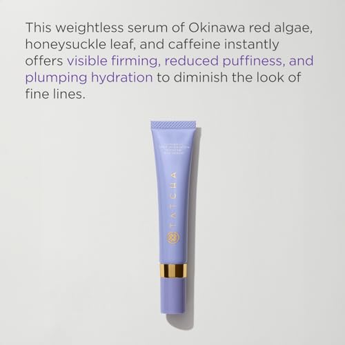 Tatcha Luminous Deep Hydration Firming Eye Serum | Caffeinated Instant Hydrating Eye Serum for Fine Lines and Puffiness, 15 ml | 0.5 oz - Image 2