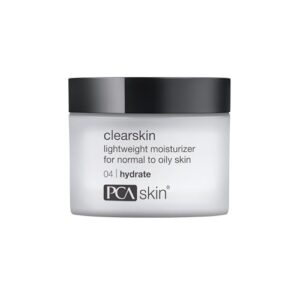 PCA SKIN Clearskin Lightweight Face Moisturizer for Oily Skin, Daily Hydrating Facial Moisturizer for Oily, Acne-Prone, and Sensitive Skin, Quick Absorbing, Reduces Discolorations, 1.7 oz Jar PCA SKIN Clearskin Lightweight Face Moisturizer for Oily Skin, Daily Hydrating Facial Moisturizer for Oily, Acne-Prone, and Sensitive Skin, Quick Absorbing, Reduces Discolorations, 1.7 oz Jar