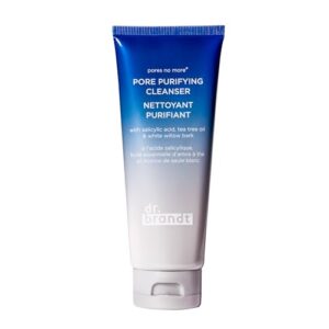 Dr. Brandt Skincare Pores No More Purifying Cleanser – Non-Drying Gel – Cleanses, Purifies, and Dissolves Excess Oil, Residue, and Debris – 3.5 fl oz / 105 ml Dr. Brandt Skincare Pores No More Purifying Cleanser – Non-Drying Gel – Cleanses, Purifies, and Dissolves Excess Oil, Residue, and Debris – 3.5 fl oz / 105 ml