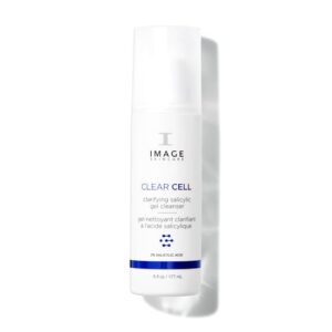 IMAGE Skincare, CLEAR CELL Salicylic Gel Cleanser, Gentle Foaming Face Wash Removes Excess Oil and Shine for Oily Prone Skin, 6 fl oz IMAGE Skincare, CLEAR CELL Salicylic Gel Cleanser, Gentle Foaming Face Wash Removes Excess Oil and Shine for Oily Prone Skin, 6 fl oz