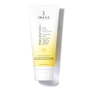 IMAGE Skincare, PREVENTION+ Daily Matte Moisturizer SPF 30, Zinc Oxide Mattifying Face Sunscreen Lotion, Amazon Exclusive, 3.2 oz IMAGE Skincare, PREVENTION+ Daily Matte Moisturizer SPF 30, Zinc Oxide Mattifying Face Sunscreen Lotion, Amazon Exclusive, 3.2 oz