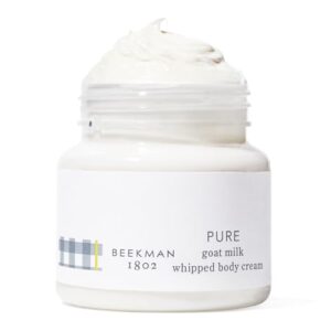 Beekman 1802 Whipped Body Butter Cream with Goat Milk – Deeply Moisturizes, Softens Skin – Natural & Gentle for All Skin Types – Non-Greasy, Cruelty-Free, 8 oz Beekman 1802 Whipped Body Butter Cream with Goat Milk – Deeply Moisturizes, Softens Skin – Natural & Gentle for All Skin Types – Non-Greasy, Cruelty-Free, 8 oz