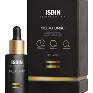 ISDIN Melatonik, Overnight Recovery Anti-Aging Benefits Night Serum, 3-in-1 Repairs, Restores and Brightens with Melatonin, Bakuchiol, Vitamin C… ISDIN Melatonik, Overnight Recovery Anti-Aging Benefits Night Serum, 3-in-1 Repairs, Restores and Brightens with Melatonin, Bakuchiol, Vitamin C…
