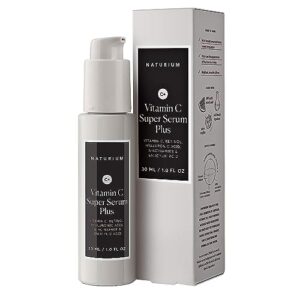 Naturium Vitamin C Super Serum Plus, Smoothing Face Care, plus Retinol, Hyaluronic Acid, Niacinamide & Salicylic Acid, 1 oz Naturium Vitamin C Super Serum Plus, Smoothing Face Care, plus Retinol, Hyaluronic Acid, Niacinamide & Salicylic Acid, 1 oz