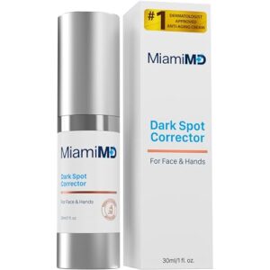 MD Dark Spot Corrector For Face, Body & Hands – Anti Aging Cream & Age Spot Remover For All Skin Types – Paraben Free, Fragrance Free, Cruelty Free – Results in as a little as 60-90 Days – 30ml MD Dark Spot Corrector For Face, Body & Hands – Anti Aging Cream & Age Spot Remover For All Skin Types – Paraben Free, Fragrance Free, Cruelty Free – Results in as a little as 60-90 Days – 30ml