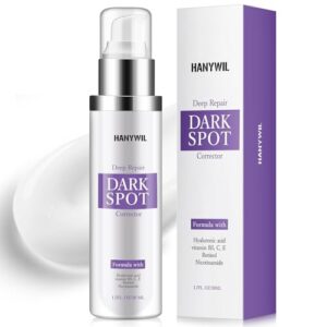 HANYWIL Dark Spot Remover for Face and Body, Dark Spot Corrector Cream, Skin Brown Spot Remover, Skin Care Face Cream, Sun Spot Remover, Age Spot Corrector, Rapid Tone Repair Retinol (1.7 Fl Oz) HANYWIL Dark Spot Remover for Face and Body, Dark Spot Corrector Cream, Skin Brown Spot Remover, Skin Care Face Cream, Sun Spot Remover, Age Spot Corrector, Rapid Tone Repair Retinol (1.7 Fl Oz)