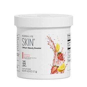 Herbalife Skin Collagen Beauty Booster Lemonade Strawberry Flavor 6.03 Oz: No Artificial Flavor, No Artificial Sweeteners, Gluten-Free Herbalife Skin Collagen Beauty Booster Lemonade Strawberry Flavor 6.03 Oz: No Artificial Flavor, No Artificial Sweeteners, Gluten-Free