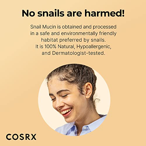 COSRX Snail Mucin Sheet Mask 10 EA with Snail Mucin Serum, Self Care, Face Masks for Dry, Sensitive Skin, Not Tested on Animals, No Parabens, No Sulfates, Korean Skin Care - Image 4