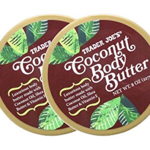 Trader Joe's Coconut Body Butter, 8 Ounce (Pack of 2) Trader Joe's Coconut Body Butter, 8 Ounce (Pack of 2)