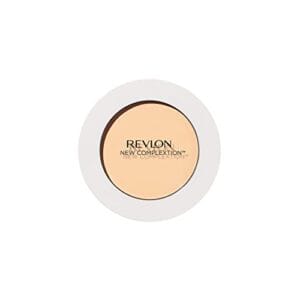 Revlon Foundation, New Complexion One-Step Face Makeup, Longwear Light Coverage with Matte Finish, SPF 15, Cream to Powder Formula, Oil Free, 001 Ivory Beige, 0.35 Oz Revlon Foundation, New Complexion One-Step Face Makeup, Longwear Light Coverage with Matte Finish, SPF 15, Cream to Powder Formula, Oil Free, 001 Ivory Beige, 0.35 Oz