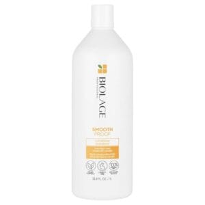 Biolage Smooth Proof Conditioner | Provides Humidity Control & Anti-Frizz Smoothness | For Frizzy Hair | Paraben & Silicone-Free | Vegan | 33.8 Fl. Oz Biolage Smooth Proof Conditioner | Provides Humidity Control & Anti-Frizz Smoothness | For Frizzy Hair | Paraben & Silicone-Free | Vegan | 33.8 Fl. Oz