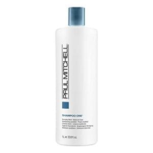 Paul Mitchell Shampoo One, Everyday Wash, Balanced Clean, For All Hair Types, 33.8 fl. oz. Paul Mitchell Shampoo One, Everyday Wash, Balanced Clean, For All Hair Types, 33.8 fl. oz.