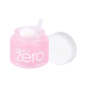 BANILA CO Clean it Zero Original Cleansing Balm (BIG size) – Korean Makeup Remover for All Skin Types- Vegan & Made with Acerola Berry & Vitamin C – 180ml/6.08 fl oz BANILA CO Clean it Zero Original Cleansing Balm (BIG size) – Korean Makeup Remover for All Skin Types- Vegan & Made with Acerola Berry & Vitamin C – 180ml/6.08 fl oz