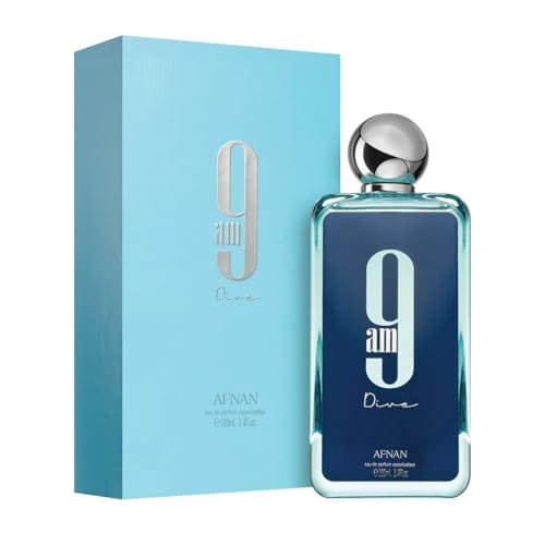 Afnan 9 AM Dive Unisex Eau De Parfum, 3.4 Fl. Oz - Image 3