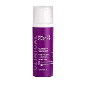 Paula's Choice CLINICAL 1% Retinol Treatment Cream with Peptides, Vitamin C & Licorice Extract, Anti-Aging & Wrinkles, 1 Ounce Paula's Choice CLINICAL 1% Retinol Treatment Cream with Peptides, Vitamin C & Licorice Extract, Anti-Aging & Wrinkles, 1 Ounce