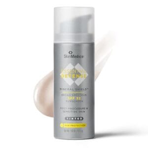 SkinMedica Essential Defense Mineral Shield SPF 32 Tinted Sunscreen for Face. This Lightweight, Facial Sunscreen is Ideal for Oily and/or Combination Skin, 1.85 Oz SkinMedica Essential Defense Mineral Shield SPF 32 Tinted Sunscreen for Face. This Lightweight, Facial Sunscreen is Ideal for Oily and/or Combination Skin, 1.85 Oz