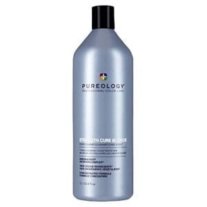 Pureology Strength Cure Blonde Purple Shampoo for Blonde & Lightened Color-Treated Hair, 33.8 Fl Oz Pureology Strength Cure Blonde Purple Shampoo for Blonde & Lightened Color-Treated Hair, 33.8 Fl Oz