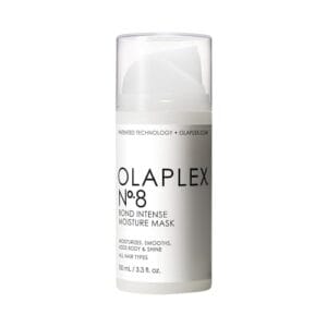 Olaplex No. 8 Bond Intense Moisture Hair Mask, Adds Smoothness & Nourishes for Visibily Healthy Hair, For All Hair Types & Treats Damaged Hair, 3.3 fl oz Olaplex No. 8 Bond Intense Moisture Hair Mask, Adds Smoothness & Nourishes for Visibily Healthy Hair, For All Hair Types & Treats Damaged Hair, 3.3 fl oz