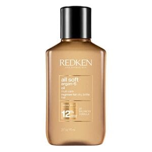 Redken All Soft Argan Hair Oil | For Dry & Brittle Hair | Adds Softness and Boosts Shine | Deeply Conditions and Moisturizes | With Argan -6 Oil & Moisture Complex Redken All Soft Argan Hair Oil | For Dry & Brittle Hair | Adds Softness and Boosts Shine | Deeply Conditions and Moisturizes | With Argan -6 Oil & Moisture Complex