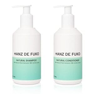 Hanz de Fuko Premium Natural Shampoo & Conditioner Hair Care Kit – High Performance Hair Cleansers, Fights Dandruff & Scalp Irritation – Sulfate and Paraben Free, 16+ Natural Plant Extracts, 8 oz. Hanz de Fuko Premium Natural Shampoo & Conditioner Hair Care Kit – High Performance Hair Cleansers, Fights Dandruff & Scalp Irritation – Sulfate and Paraben Free, 16+ Natural Plant Extracts, 8 oz.