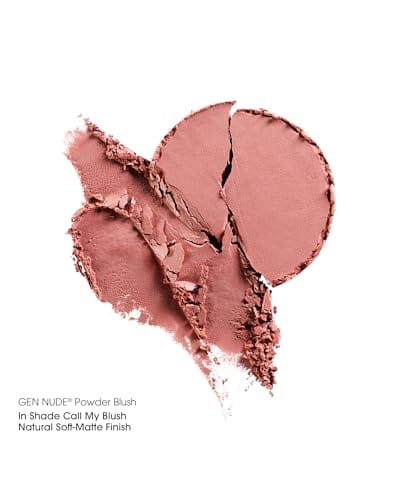 bareMinerals Limited Edition Glow Giver Blush & Bronzer Duo, GEN NUDE Powder Blush, GEN NUDE Blonzer Blush + Bronzer, Holiday Makeup Gift, Full-Size, Set of 2 - Image 4