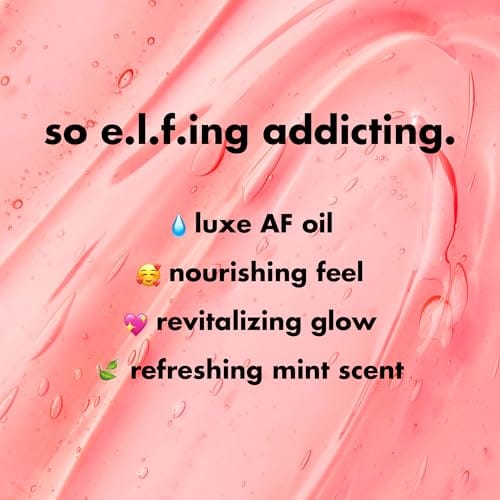 e.l.f. Glow Reviver Quad Goals Lip Oil Kit, Lip Gloss For A High-Gloss Finish & Sheer Wash Of Color, Non-Sticky, Vegan & Cruelty-Free, 4 Glosses - Image 4