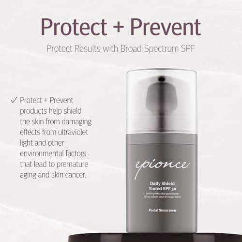 Epionce Daily Shield Tinted SPF 50 Sunscreen - Tinted Sunscreen for Face, Tinted Moisturizer with SPF, Hydrating Face Moisturizer with SPF Zinc Oxide - Image 5