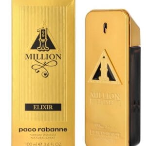 Paco Rabanne One million Elixir for Men Parfum Intense Spray, 3.4 Ounce (New 2022) Paco Rabanne One million Elixir for Men Parfum Intense Spray, 3.4 Ounce (New 2022)
