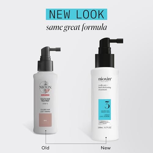 Nioxin System 3 Scalp + Hair Thickening Treatment- Serum for Damaged Hair with Light Thinning, 6.8 oz (Packaging May Vary) - Image 2