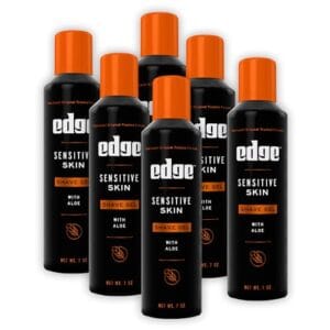 Edge Shaving Gel for Men, Sensitive Skin with Aloe, (6 Pack) – Shave Gel For Men That Moisturizes, Protects and Soothes To Help Reduce Skin Irritation Edge Shaving Gel for Men, Sensitive Skin with Aloe, (6 Pack) – Shave Gel For Men That Moisturizes, Protects and Soothes To Help Reduce Skin Irritation
