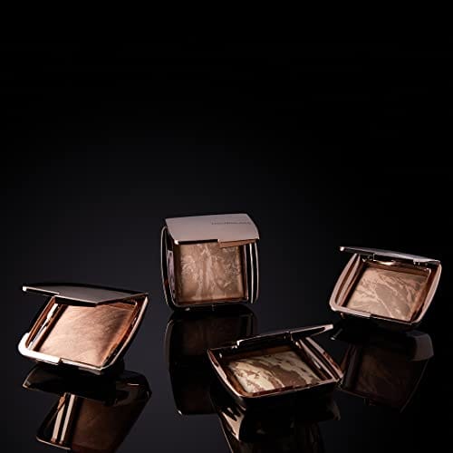 Hourglass Ambient Lighting Bronzer in Luminous Bronze Light. Highlighting Bronzer for a Natural Sun-Kissed Glow. Vegan and Cruelty-Free. - Image 2