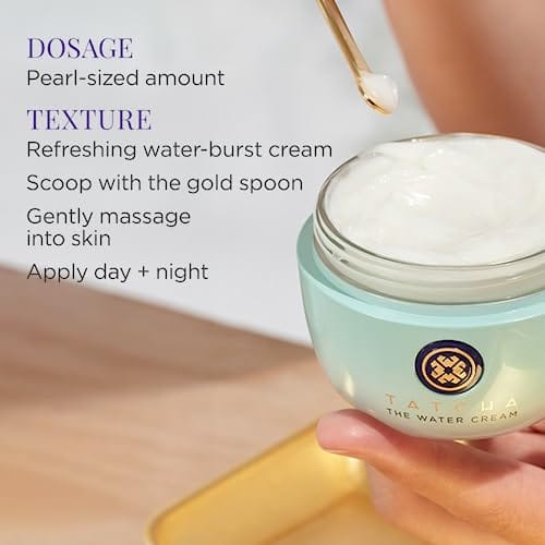 TATCHA The Water Cream | Cream Moisturizer for Face, Optimal Hydration For Pure Poreless Skin | 50 ml / 1.7 oz - Image 5