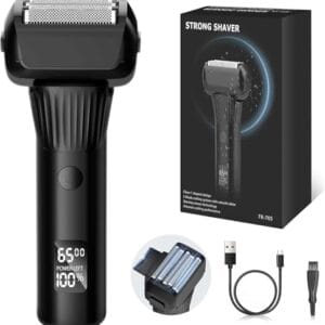 Electric Razor for Men, 2-Speed 5-Blade Electric Shavers for Men Face Cordless Rechargeable, Mens Foil Shaver Shaving Machine Wet Dry Men's Travel Electric Razors Close Shaving Face as Gift, Black Electric Razor for Men, 2-Speed 5-Blade Electric Shavers for Men Face Cordless Rechargeable, Mens Foil Shaver Shaving Machine Wet Dry Men's Travel Electric Razors Close Shaving Face as Gift, Black