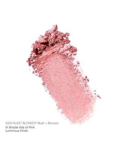 bareMinerals Limited Edition Glow Giver Blush & Bronzer Duo, GEN NUDE Powder Blush, GEN NUDE Blonzer Blush + Bronzer, Holiday Makeup Gift, Full-Size, Set of 2 - Image 3