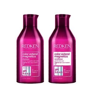 REDKEN Color Extend Magnetics Shampoo and Conditioner For Color-Treated Hair | Gently Cleanses & Protects Color | With Amino Acid | Sulfate Free REDKEN Color Extend Magnetics Shampoo and Conditioner For Color-Treated Hair | Gently Cleanses & Protects Color | With Amino Acid | Sulfate Free
