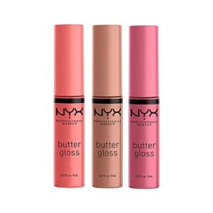 NYX PROFESSIONAL MAKEUP Butter Gloss, Non-Sticky Lip Gloss – Pack Of 3 (Angel Food Cake, Creme Brulee, Madeleine) NYX PROFESSIONAL MAKEUP Butter Gloss, Non-Sticky Lip Gloss – Pack Of 3 (Angel Food Cake, Creme Brulee, Madeleine)
