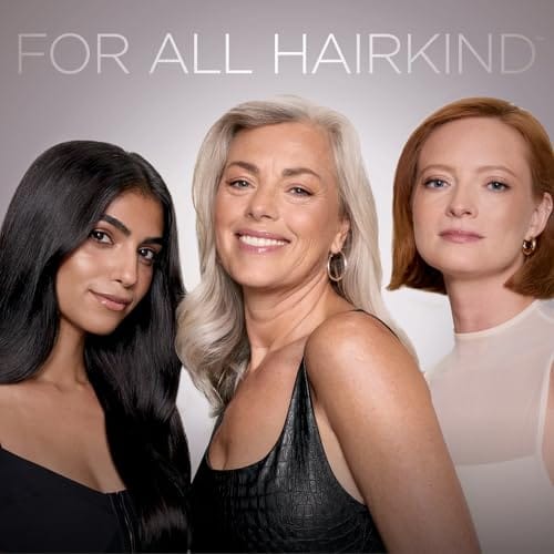 Shark FlexFusion Hair Straightener & Powerful Hair Dryer with Fusion Hair Brush, Ceramic Air Styler with Auto-Wrap Hair Curlers & Concentrator, Ceramic Plates, Cosmic Blush HD641S - Image 13