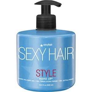 SexyHair Style Hard Up Hard Holding Gel, 16.9 Oz | Extreme Hold | Non-Flaking Formula | All Hair Types SexyHair Style Hard Up Hard Holding Gel, 16.9 Oz | Extreme Hold | Non-Flaking Formula | All Hair Types