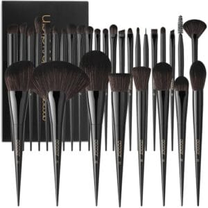 Docolor Makeup Brushes Set Professional 30Pcs Obsidian Makeup Brushes Premium Synthetic Powder Kabuki Foundation Contour Blush Concealer Eye Shadow Blending Eyeliner Crease Eyebrow Make Up Brush Kit Docolor Makeup Brushes Set Professional 30Pcs Obsidian Makeup Brushes Premium Synthetic Powder Kabuki Foundation Contour Blush Concealer Eye Shadow Blending Eyeliner Crease Eyebrow Make Up Brush Kit