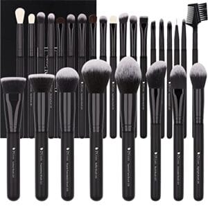 DUcare Professional Makeup Brushes Set 27Pcs Makeup Brush Set Premium Synthetic Kabuki Foundation Blending Face Powder Blush Concealers Eye Shadows Brushes DUcare Professional Makeup Brushes Set 27Pcs Makeup Brush Set Premium Synthetic Kabuki Foundation Blending Face Powder Blush Concealers Eye Shadows Brushes