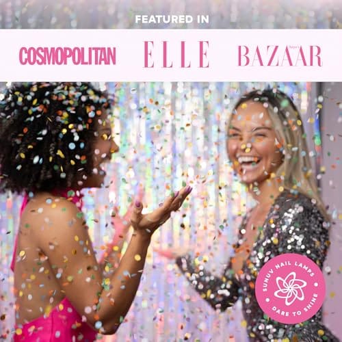 SUNUV SUN2C 48W UV Light for Nails,UV LED Nail Lamp with 4 Timer Settings,LED Nail Light Compatible with All Gel Types, Quick Drying Nail Dryer Pink - Image 7