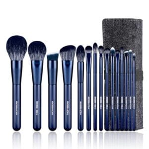 Makeup Brush Set, EIGSHOW Professional Makeup Brushes Kit Foundation Powder Concealers Eye Shadows Makeup 15 Piece for Eye Face Liquid Cream Cosmetics Brushes Kit Best Birthday Gift for Women(BLUE) Makeup Brush Set, EIGSHOW Professional Makeup Brushes Kit Foundation Powder Concealers Eye Shadows Makeup 15 Piece for Eye Face Liquid Cream Cosmetics Brushes Kit Best Birthday Gift for Women(BLUE)