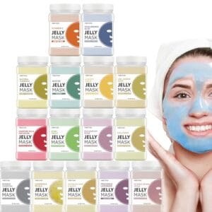 YMEYFAN Jelly Mask for Facials Professional, Hydro Jelly Mask Powder Bulk Wholesale for Esthetician Supplies Beauty Salon Spa Facial Mask Vajacial, Face Masks Skincare Big Set (15 Jar, 500g/17.6oz) YMEYFAN Jelly Mask for Facials Professional, Hydro Jelly Mask Powder Bulk Wholesale for Esthetician Supplies Beauty Salon Spa Facial Mask Vajacial, Face Masks Skincare Big Set (15 Jar, 500g/17.6oz)