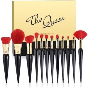 DUcare Makeup Brushes 12Pcs The Queen Series Makeup Brush set Premium Gifts Kabuki Foundation Blending Face Powder Blush Concealers Eye Shadows Brushes DUcare Makeup Brushes 12Pcs The Queen Series Makeup Brush set Premium Gifts Kabuki Foundation Blending Face Powder Blush Concealers Eye Shadows Brushes