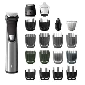 Philips Norelco Multigroomer All-in-One Trimmer Series 7000, 23 Piece Mens Grooming Kit, Trimmer for Beard, Head, Body, and Face, NO Blade Oil Needed, MG7750/49 Philips Norelco Multigroomer All-in-One Trimmer Series 7000, 23 Piece Mens Grooming Kit, Trimmer for Beard, Head, Body, and Face, NO Blade Oil Needed, MG7750/49