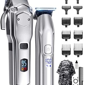 Jack & Rose Clippers and Trimmers Set, Cordless Hair Clippers for Men, Barber Clippers Set Jack & Rose Clippers and Trimmers Set, Cordless Hair Clippers for Men, Barber Clippers Set